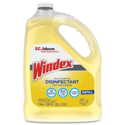 Windex 682265 1 Gallon Multi-Surface Disinfectant Cleaner - Citrus Scent (4/Carton)