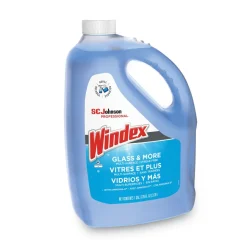 Windex Ammonia-D 1 Gallon Bottle Glass Cleaner (4/Carton)
