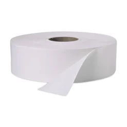 Windsoft 3.4 in. x 1000 ft. 2 Ply Septic Safe Jumbo Roll Bath Tissue - White (12 Rolls/Carton)
