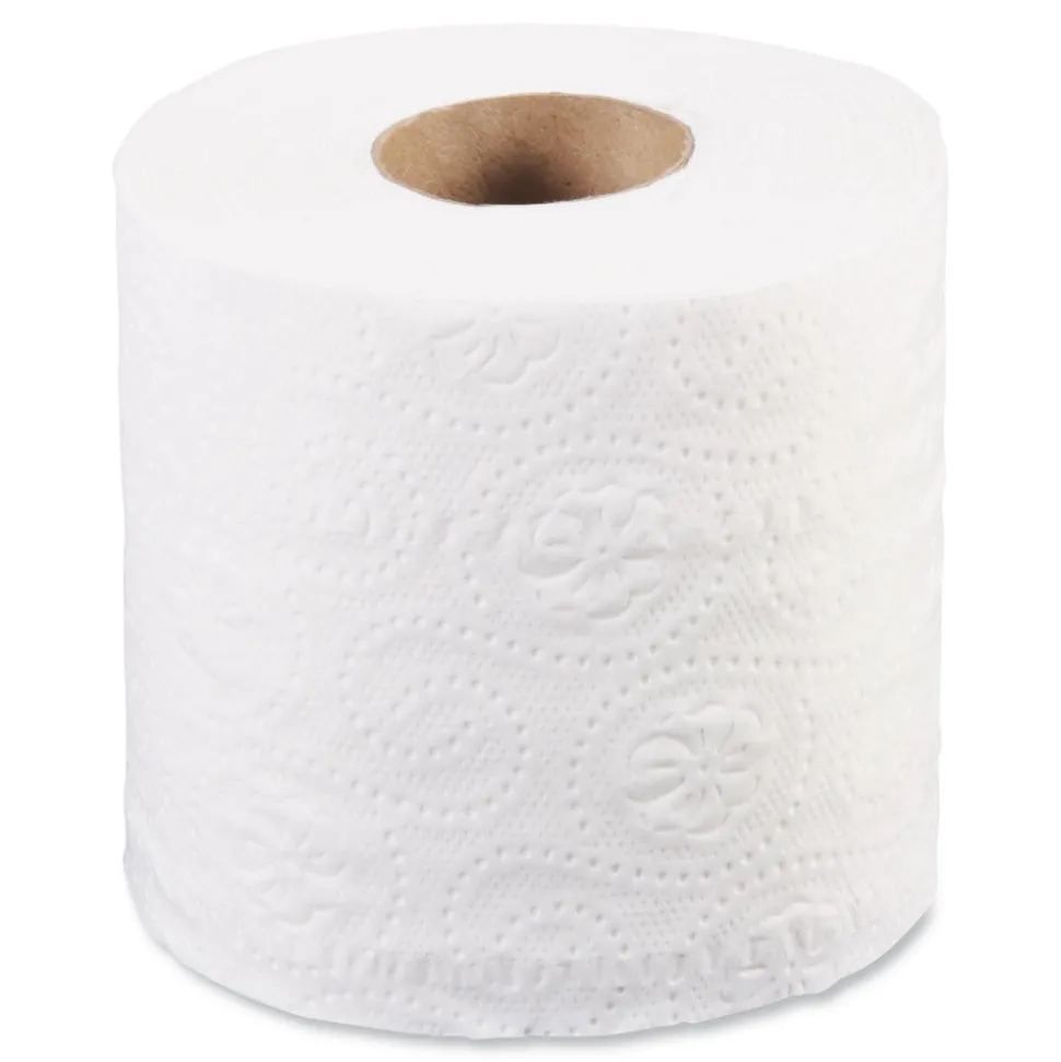 Windsoft 2-Ply Septic Safe Individually Wrapped Rolls Bath Tissue - White (24 Rolls/Carton)