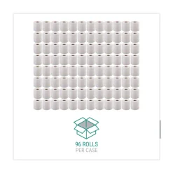 Windsoft 2-Ply Septic Safe Individually Wrapped Rolls Bath Tissue - White (96 Rolls/Carton)