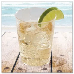 WNA Comet 7 oz Plastic Tumbler - Clear, Tall (500/Carton)