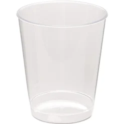 WNA Tall 8 oz Comet Plastic Tumbler - Clear (500/Carton)