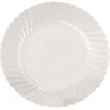 WNA WNA CW9180 9 in. Diameter Plastic Classicware Plates - Clear (18/Bag, 10 Bags/Carton)