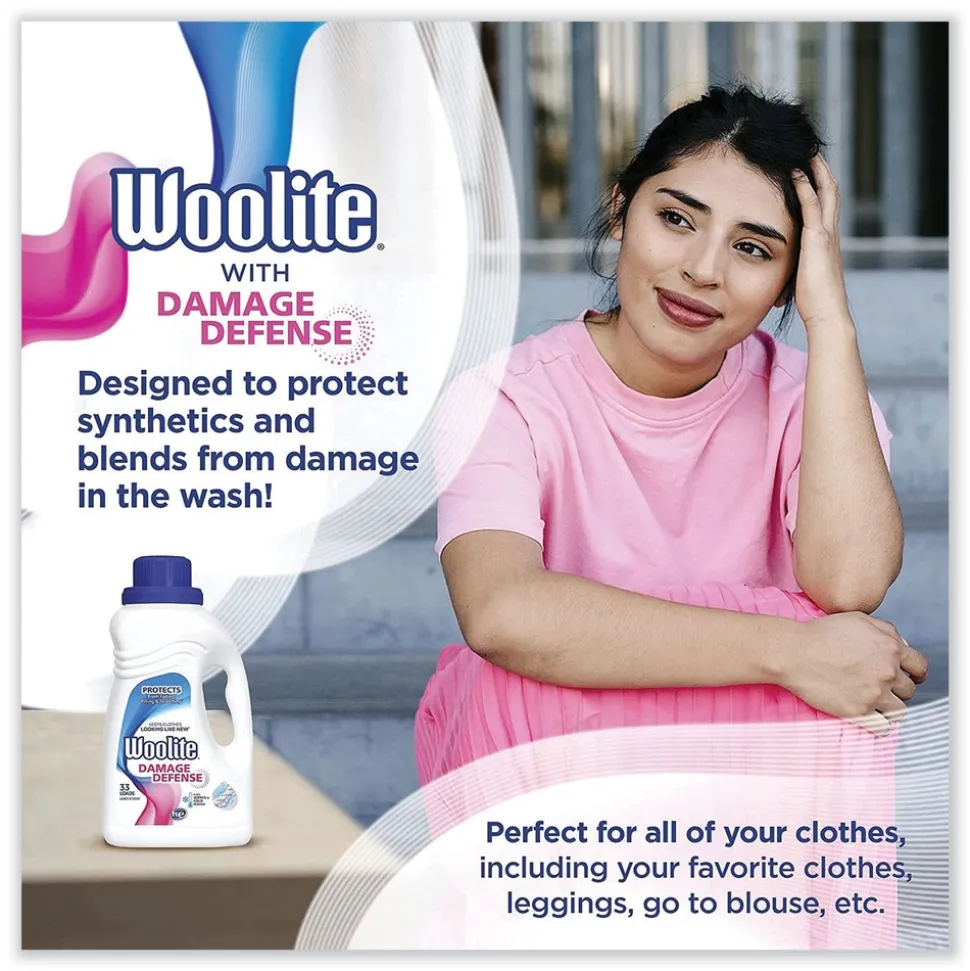 WOOLITE 50 oz. Bottle Laundry Detergent for All Clothes - Light Floral (6/Carton)