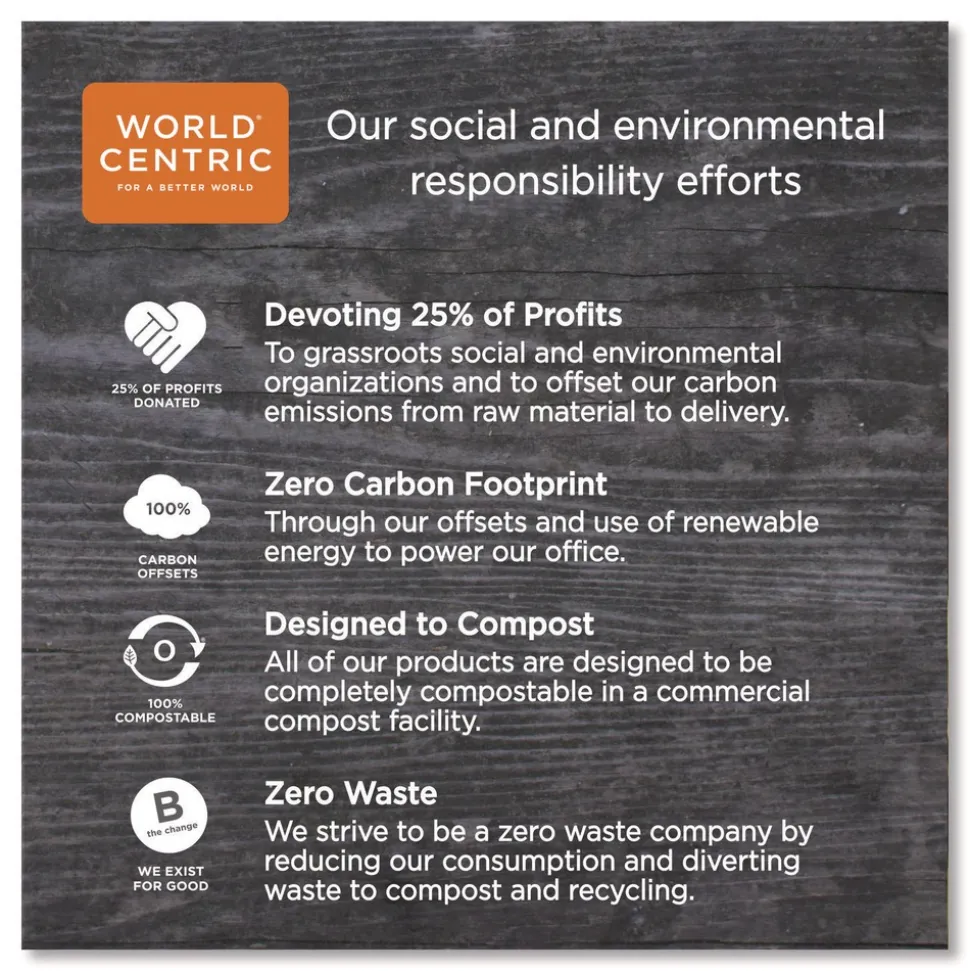 World Centric 8 in. Wrapped Sustainable Kraft Paper Straws - Natural (6000/Carton)