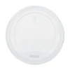World Centric 10 oz. - 20 oz. PLA Lids for Hot Cups - White (1000/Carton)