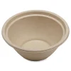 World Centric 32 oz 7.4 x 7.4 x 3.2 Fiber Paper Bowls - Natural (500/Carton)