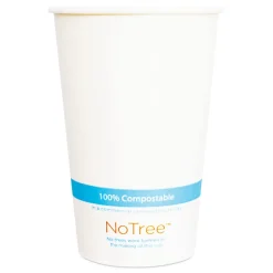 World Centric 16 oz. NoTree Paper Cold Cups - Natural (1000/Carton)