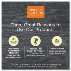 World Centric 16 oz. NoTree Paper Cold Cups - Natural (1000/Carton)