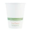 World Centric 8 oz. NoTree Paper Hot Cups - Natural (1000/Carton)