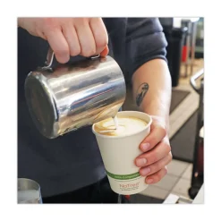 World Centric 4 oz. NoTree Paper Hot Cups - Natural (1000/Carton)