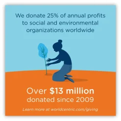 World Centric 4 oz. NoTree Paper Hot Cups - Natural (1000/Carton)