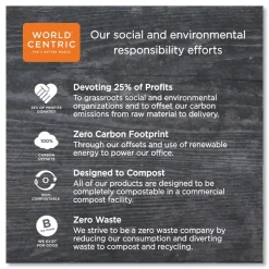 World Centric 4 oz. NoTree Paper Hot Cups - Natural (1000/Carton)