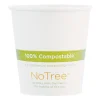 World Centric 10 oz. NoTree Paper Hot Cups - Natural (1000/Carton)