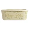 World Centric CT-NT-24 4.7 in. x 6.8 in. x 2.3 in. 24 oz. No Tree Rectangular Sugarcane Containers - Natural (300/Carton)