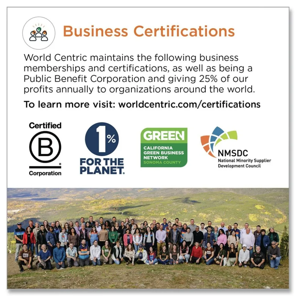 World Centric CT-NT-24 4.7 in. x 6.8 in. x 2.3 in. 24 oz. No Tree Rectangular Sugarcane Containers - Natural (300/Carton)