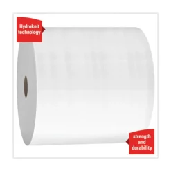 WypAll 13.4 in. x 9.8 in. Jumbo Roll X50 Cloths - White (1100/Roll)