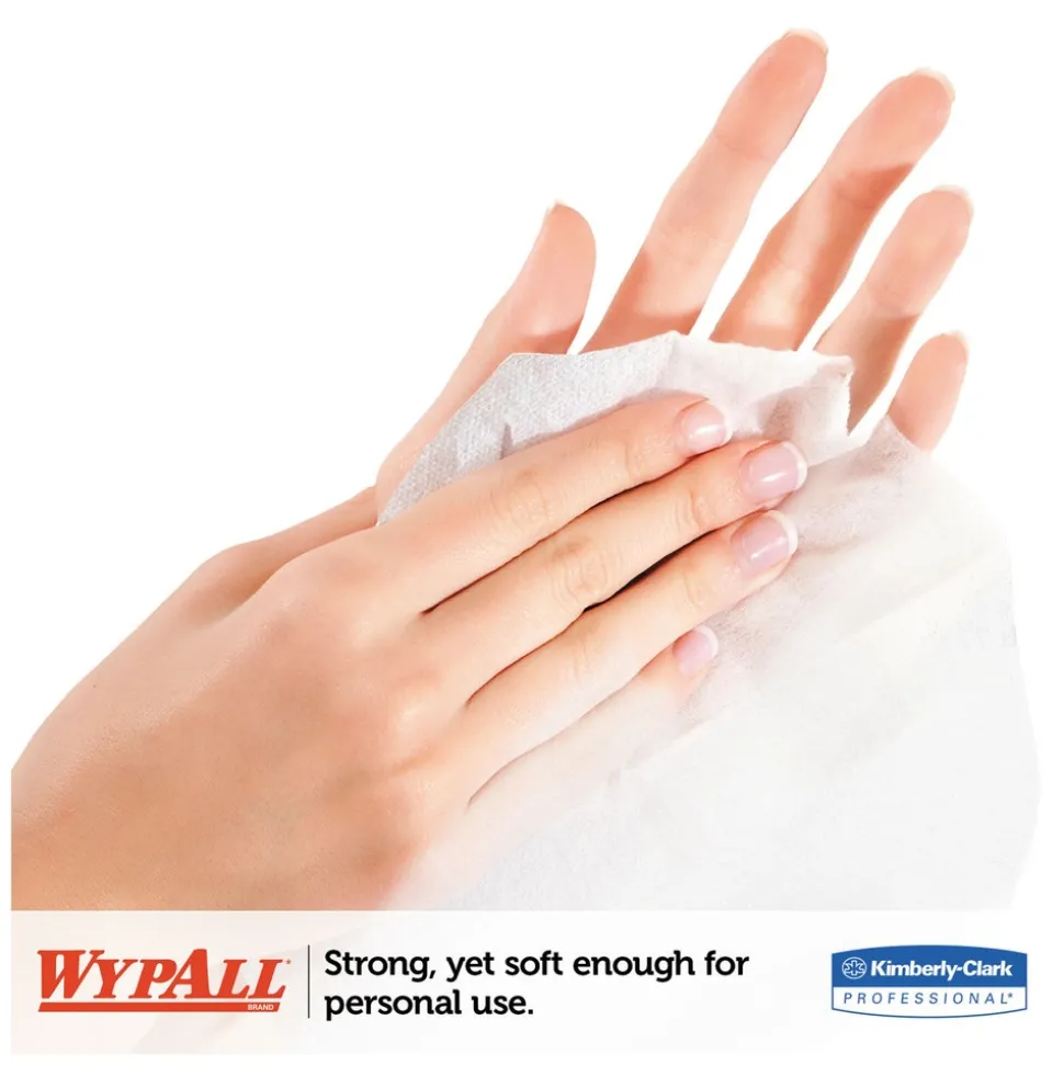 WypAll 10 in. x 9.8 in. POP-UP Box L30 Towels - White (1200/Carton)
