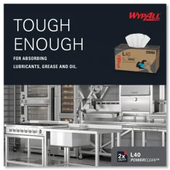 WypAll 10.8 in. x 10 in. POP-UP Box L40 Towels - White (810/Carton)