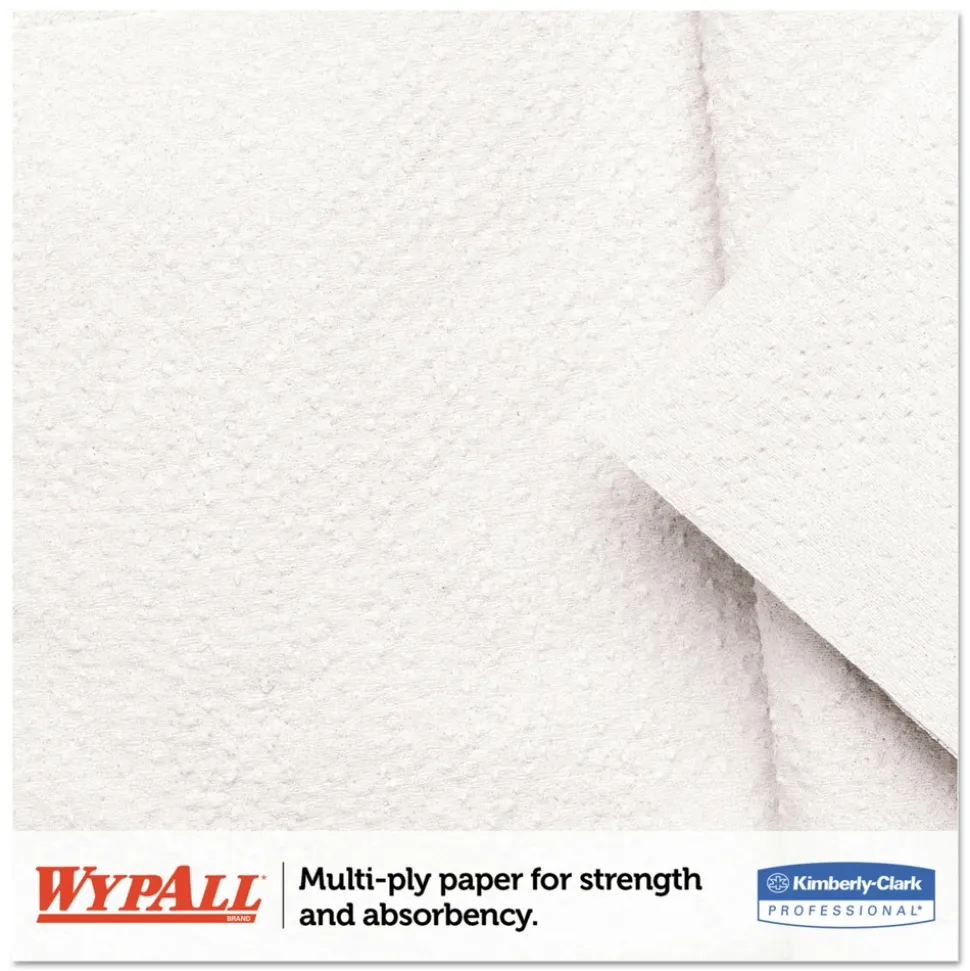 WypAll 176/Box L20 Brag Box Wipers - White