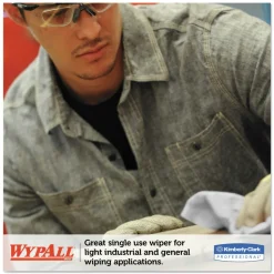 WypAll 176/Box L20 Brag Box Wipers - White