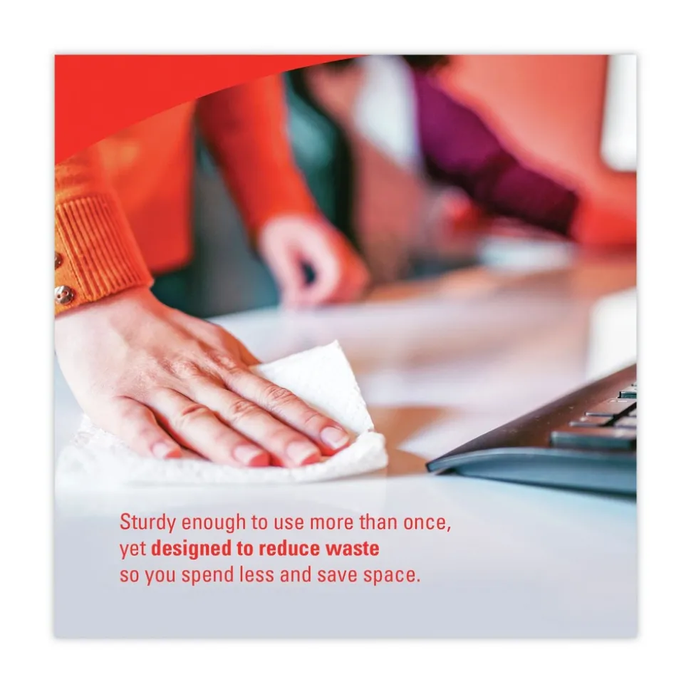 WypAll General Clean X60 POP-UP Box 8.34 in. x 16.8 in. Cloths - White (1260/Carton)