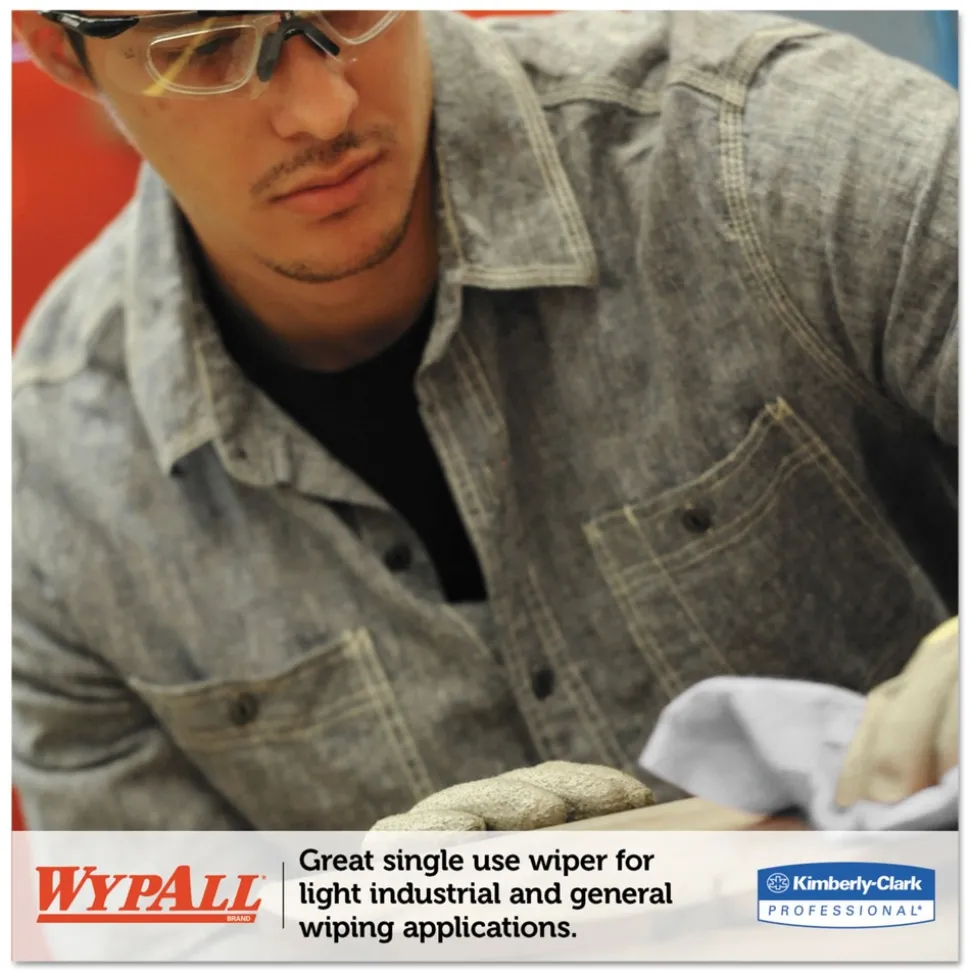 WypAll L20 9.1 in. x 16.8 in. 4-Ply Towels in a POP-UP Box - White (88/Box, 10 Boxes/Carton)