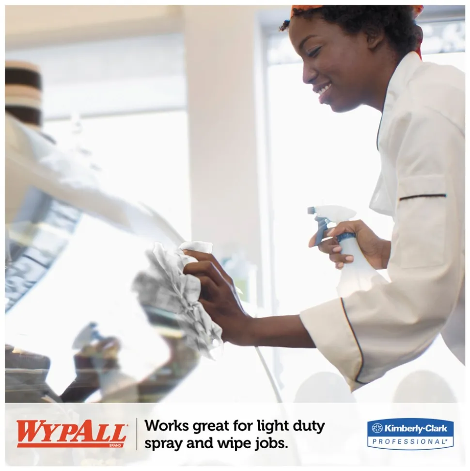 WypAll L10 12 in. x 10.25 in. POP-UP Box Towels - White (125/Box, 18 Boxes/Carton)