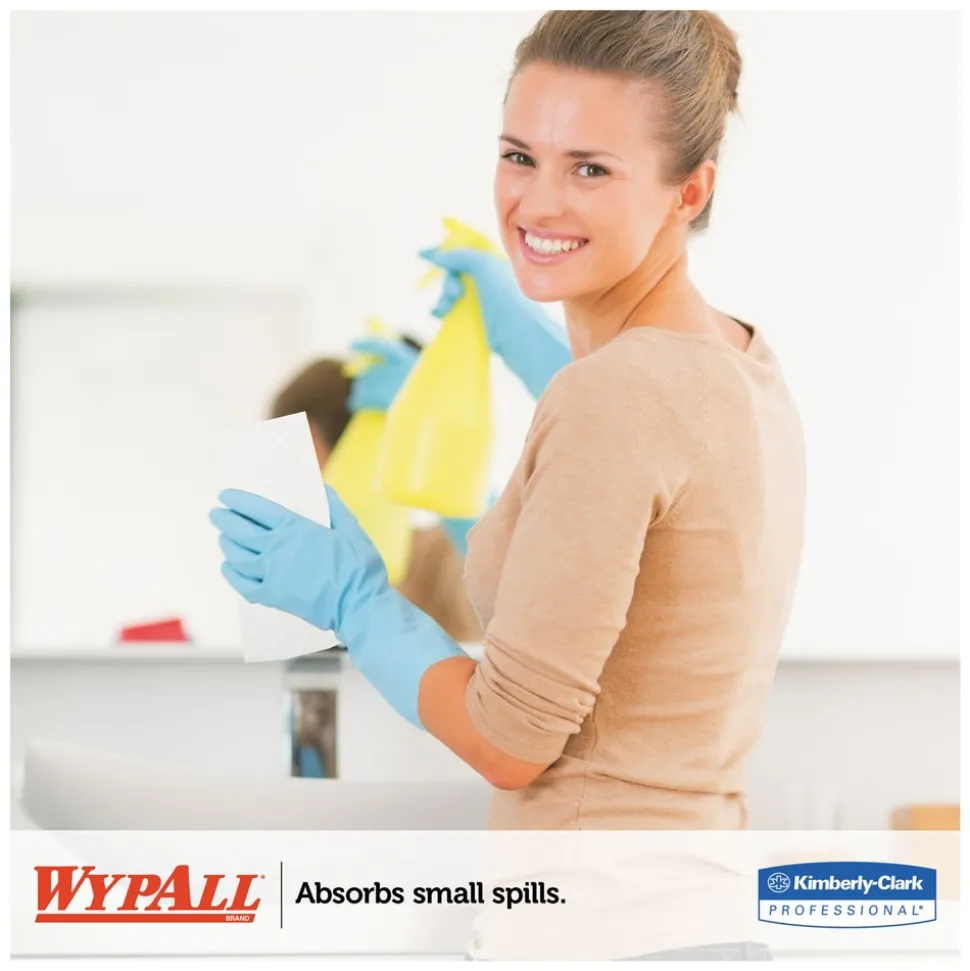 WypAll L10 12 in. x 10.25 in. POP-UP Box Towels - White (125/Box, 18 Boxes/Carton)