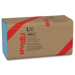 WypAll L10 9.1 in. x 10.25 in. Windshield Towels - Light Blue (224/Pack, 10 Packs/Carton)
