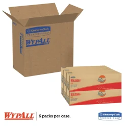 WypAll L30 POP-UP Box 9.8 in. x 16.4 in. Towels - White (120/Box, 6 Boxes/Carton)