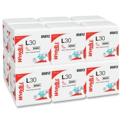 WypAll L30 Quarter Fold 12.5 in. x 12 in. Towels (90/Polypack, 12 Polypacks/Carton)