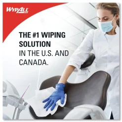WypAll WetTask Customizable Wet Wiping System Critical Clean Wipers for Bleach/Disinfectants/Sanitizers with Bucket (540/Carton)