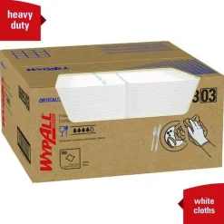 WypAll X50 23.5 in. x 12.5 in. 1/4 Fold Foodservice Towels - White (200/Carton)
