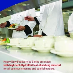 WypAll X50 23.5 in. x 12.5 in. 1/4 Fold Foodservice Towels - White (200/Carton)