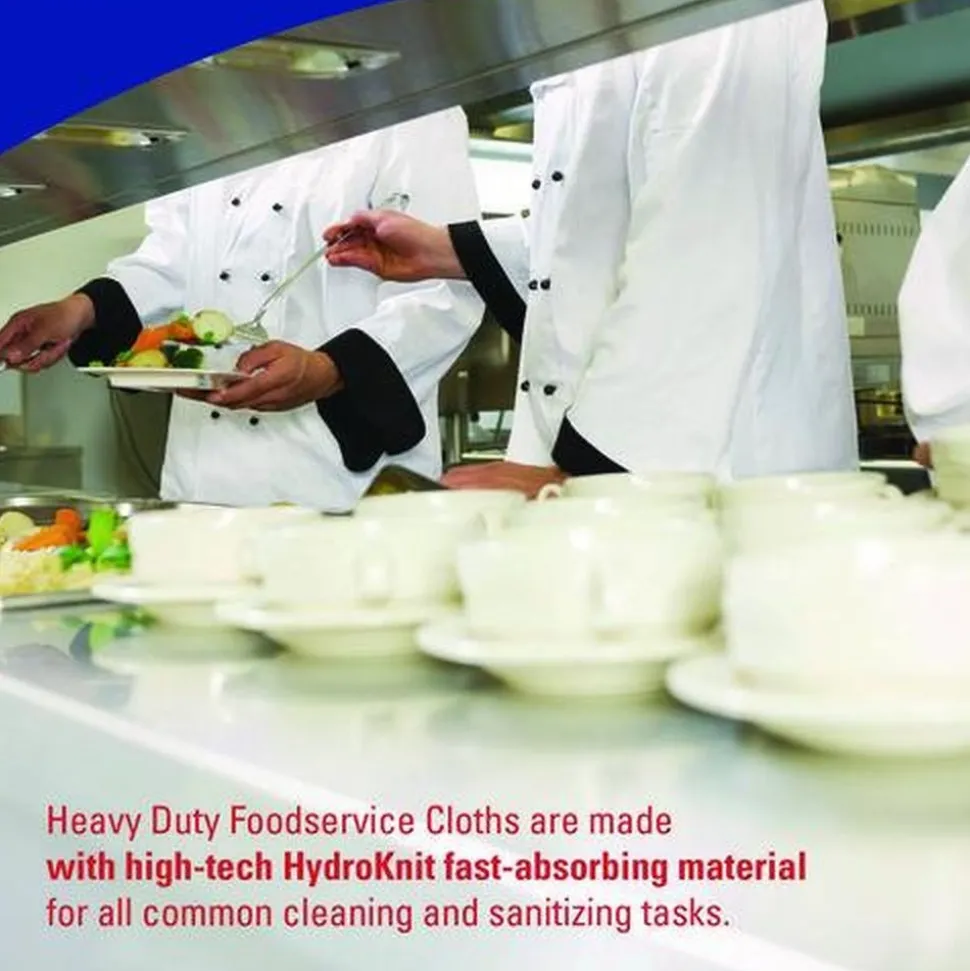 WypAll X50 23.5 in. x 12.5 in. 1/4 Fold Foodservice Towels - White (200/Carton)