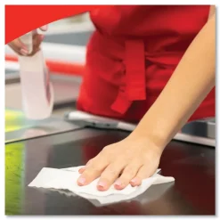 WypAll X50 9-1/10 in. x 12-1/2 in. Cloth Pop-Up Box - White (176/Box 10 Boxes/Carton)