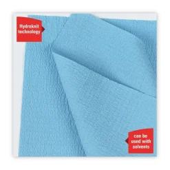 WypAll X60 13.5 in. x 19.6 in. Cloths - Small, Blue (130/Roll, 6 Rolls/Carton)