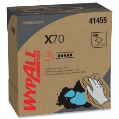 WypAll X70 9-1/10 in. x 16-4/5 in. Cloths - White (100/Box 10 Boxes/Carton)