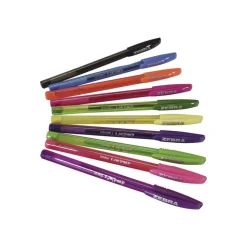 Zebra Doodler'z Bold 1 millimeter Stick Gel Pen - Assorted Fashion/Neon Ink/Barrel Colors (10/Pack)