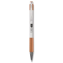 Zebra F-301 Signature Series Earthy Tones Fine 0.7 mm. Retractable Ballpoint Pen - Black Ink/Terracotta Barrel (4/Pack)