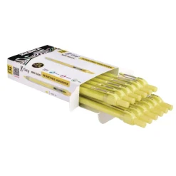 Zebra Z-Grip Chisel Tip Retractable Highlighter Markers - Neon Yellow (1-Dozen)