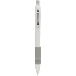 Zebra Z-Grip Plus 0.7 (No. 2) Mechanical Pencil - Black Lead/White Barrel (1-Dozen)