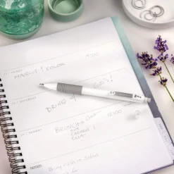 Zebra Z-Grip Plus 0.7 (No. 2) Mechanical Pencil - Black Lead/White Barrel (1-Dozen)