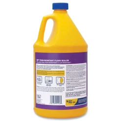 Zep Commercial 1-Gallon Stain Resistant Floor Sealer - Unscented (4/Carton)
