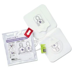 ZOLL Pedi-padz II 2-Year Shelf Life Defibrillator Pads Children Up to 8 Years Old